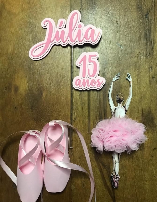 25 topo de bolo bailarina adulto @amigurifestaempapel