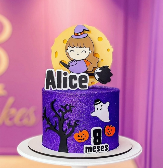 3 topo de bolo Halloween mesversário @papeldemaee