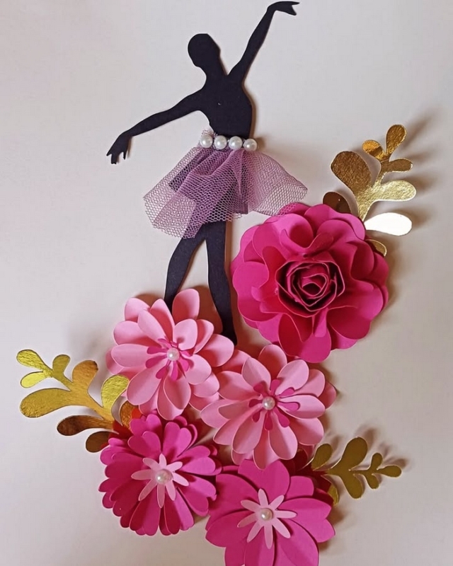 30 topo de bolo bailarina adulto @docemaria1000