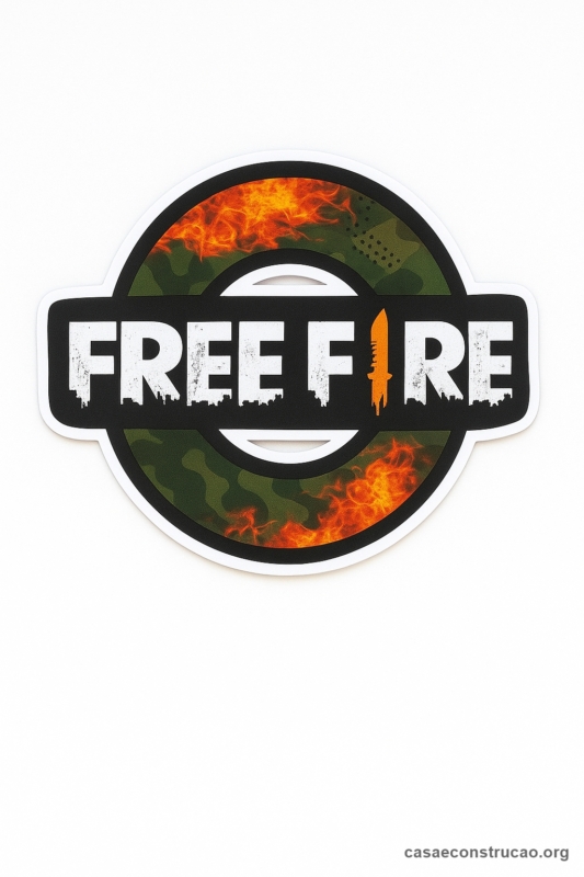 32 topo de bolo Free Fire grátis para imprimir