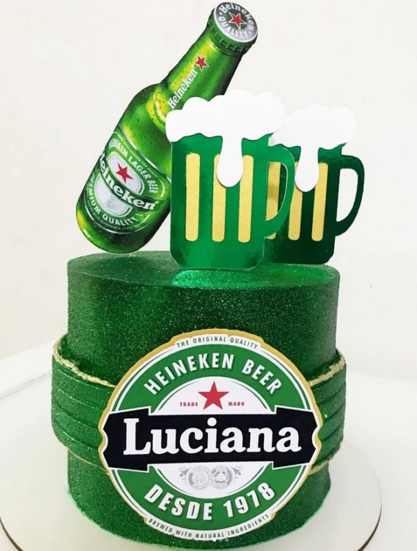 6 topo de bolo Heineken feminino @timtimfazendoarte