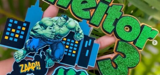22 topo de bolo Hulk personalizado @mimosdalanee