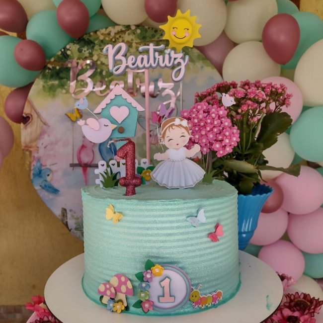 30 topo de bolo jardim encantado personalizado @euamolembrancinhas31